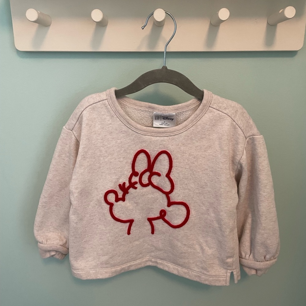 Gap Disney Minnie Mouse Sweatshirt